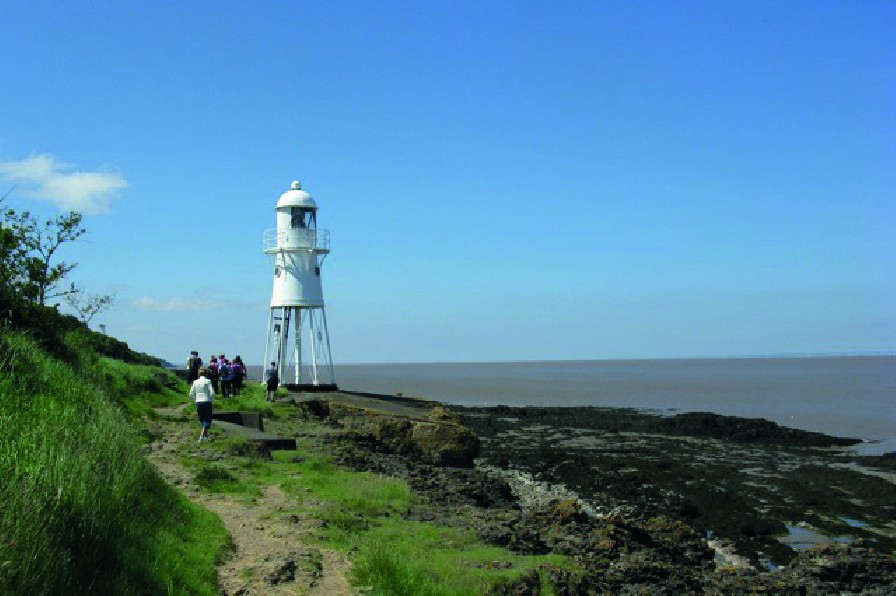 group walking near black nore light