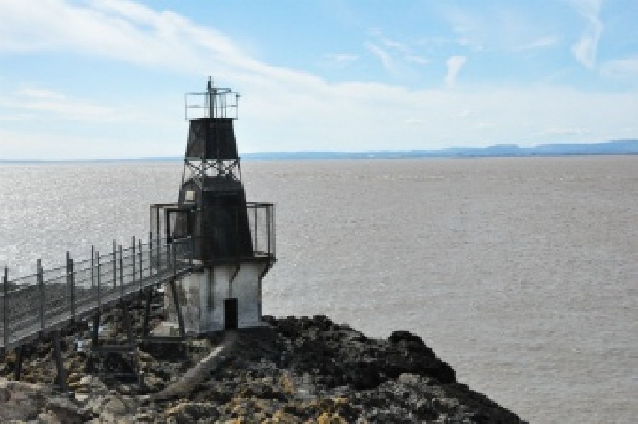 Lighthouse on Battery Point, Portishead