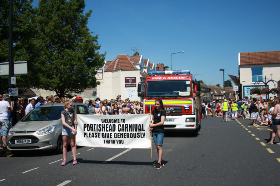 head of the carnival procession