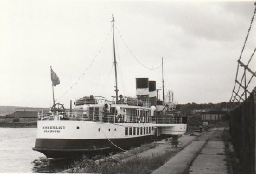 PS Waverley in Portishead Docks